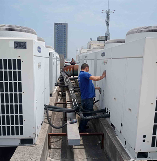 涡阳中央空调制热和不制冷系统维修方法